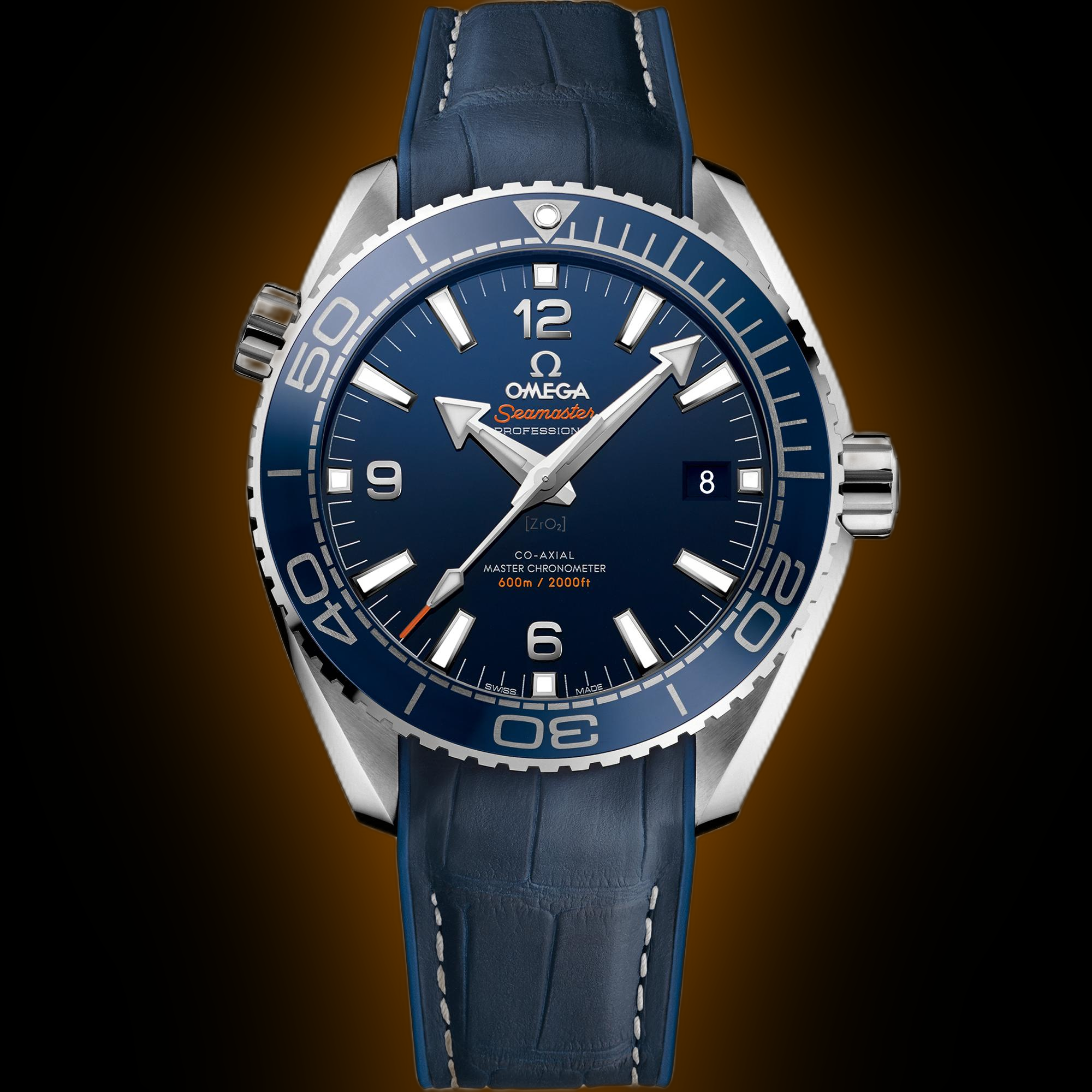 Omega Seamaster Planet Ocean 6000M 215.33 Blue Dial, Stainless