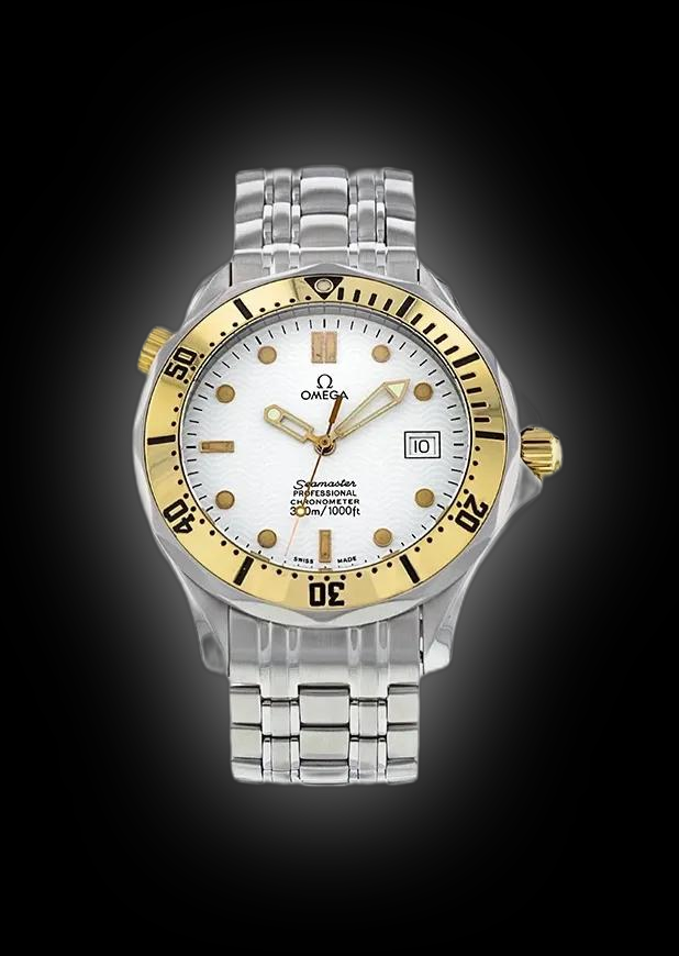 Omega Seamaster Diver 300M 2432.20 Yellow Gold, 41.0 mm, Automatic