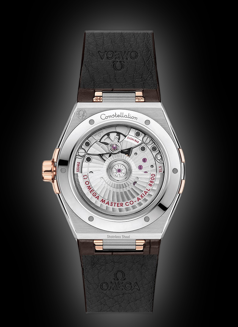 Omega Constellation 39 131.23 Silver Dial, Sedna Gold, 39.0 mm