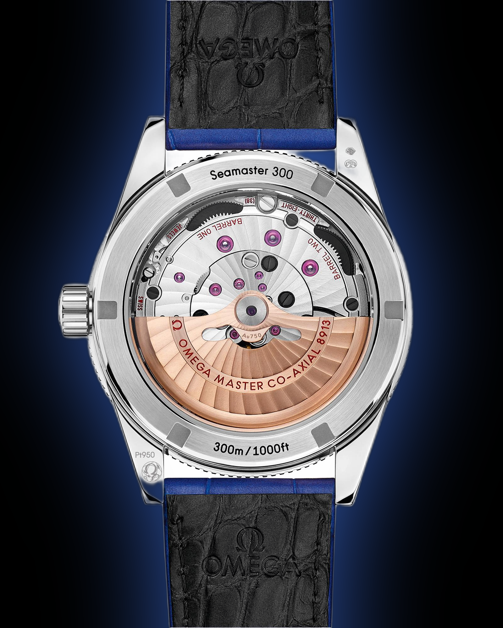 Omega Seamaster 300 Heritage Models 234.93 Deep Blue Dial