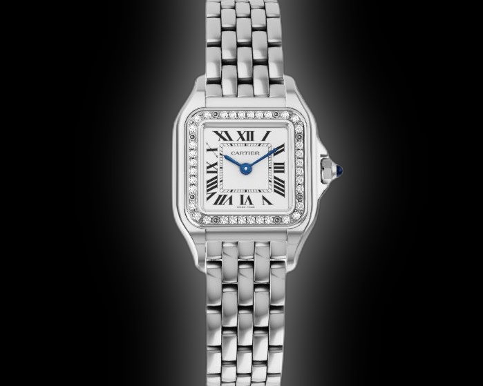 Cartier Panthère de Cartier W4PN Blue Dial, Stainless Steel