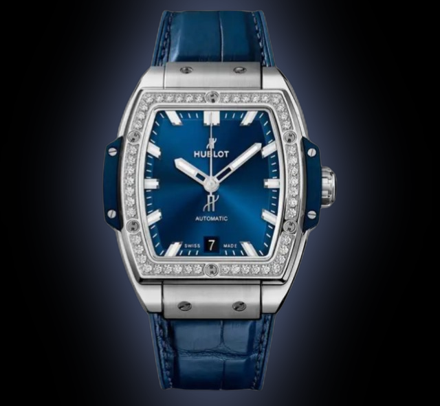 時計 bng Hublot Spirit of Big Bang 39 665.NX Black Dial, Titanium, 39.0 mm