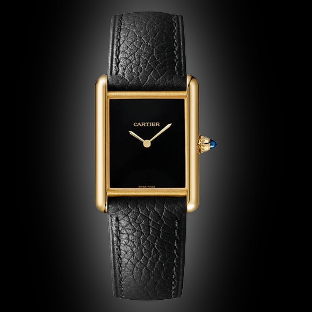 Cartier Tank Louis WGTA Red Dial, Yellow Gold, 25.5 mm, Manual Winding