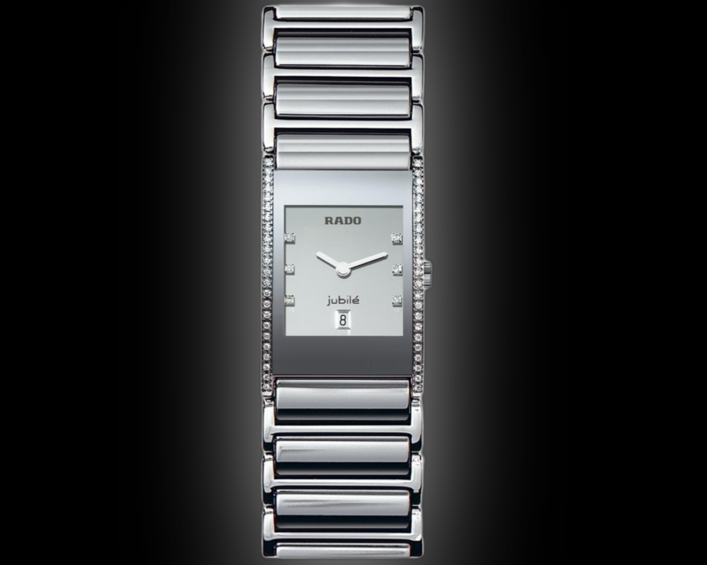 Rado Integral 2073 Silver Dial, Ceramic, Analog, Ladies Watch