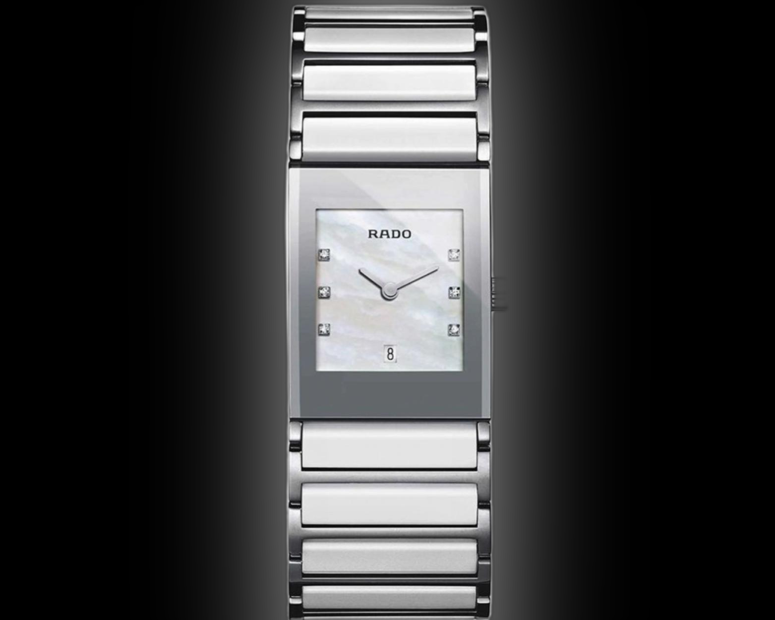 Rado Integral 2074 Mother of Pearl Dial, Stainless Steel, Jubile