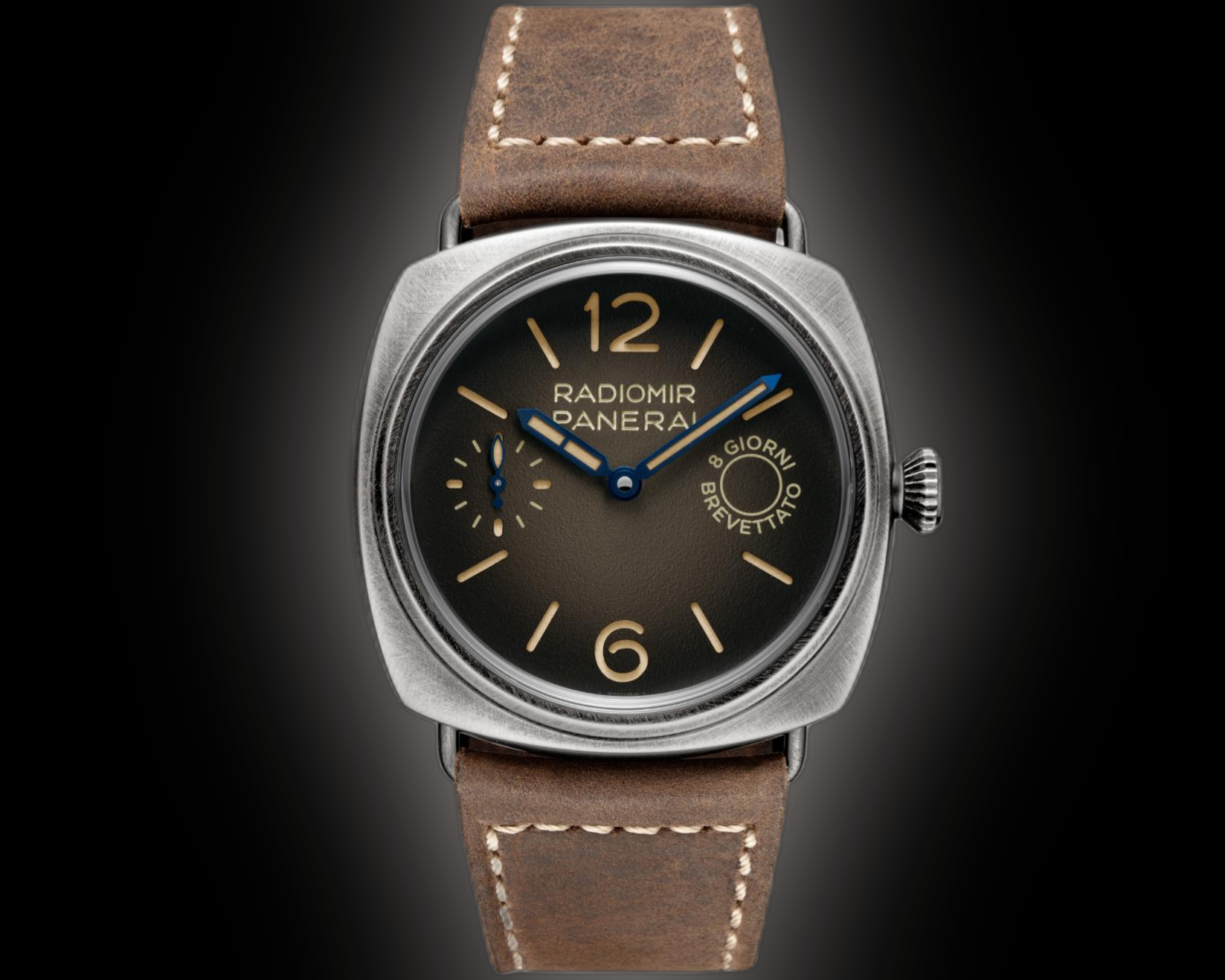 Panerai Radiomir Otto Giorni 01347 D grad Brown Dial Brunito Esteel panerai-radiomir-otto-giorni-01347-d-grad-brown-dial-brunito-esteel