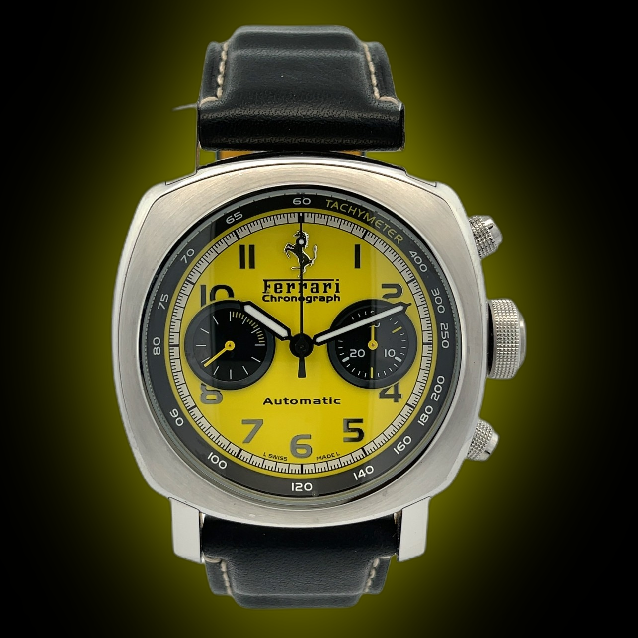 Panerai Ferrari Granturismo 00011 Yellow Dial, Stainless Steel