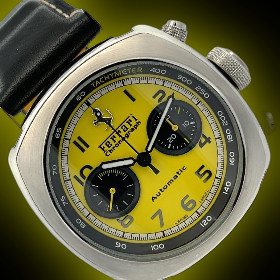 Panerai Ferrari Granturismo 00011 Yellow Dial, Stainless