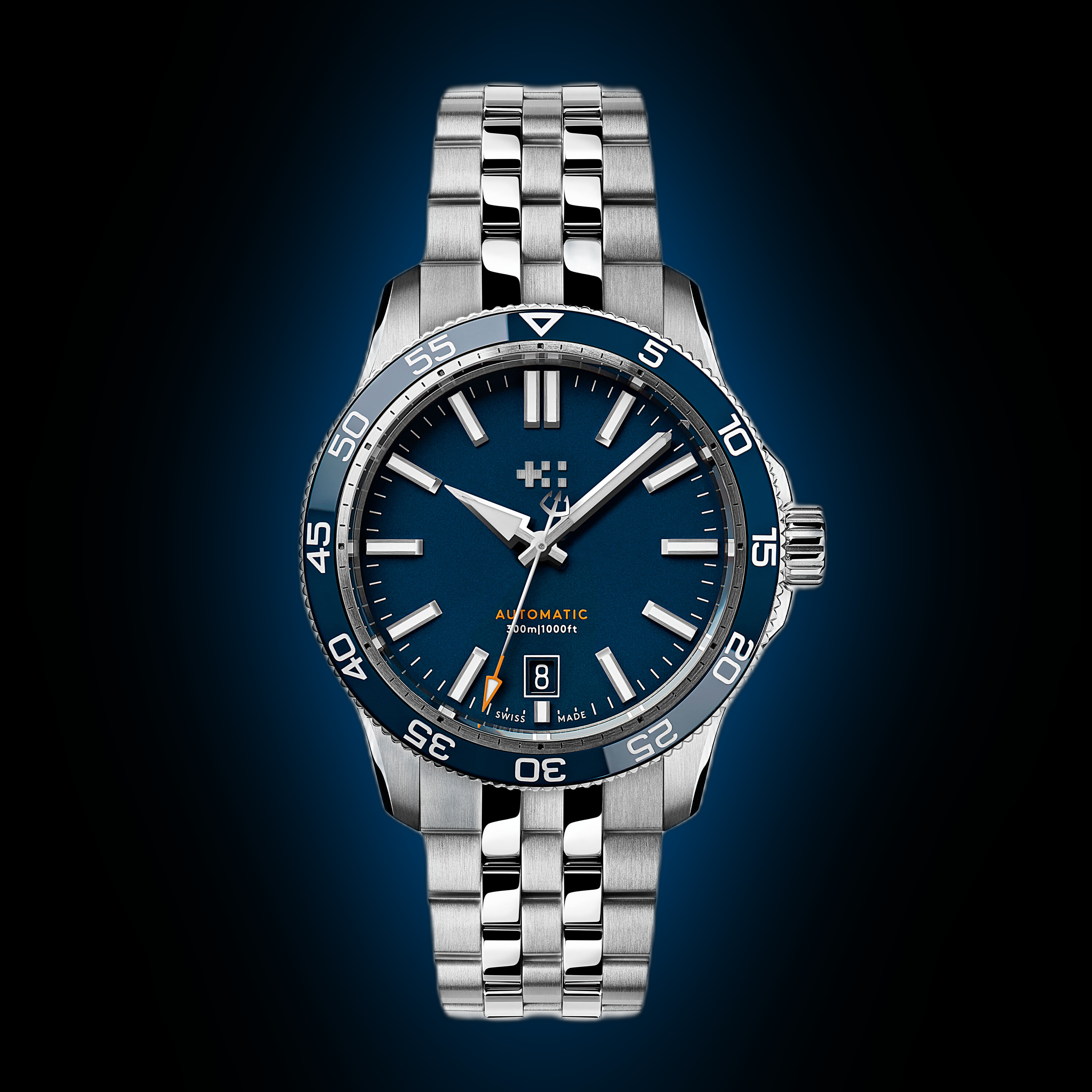 とく　チャンタブーン×8 Christopher Ward Sealander C63 Dragonfly Blue Dial, Stainless