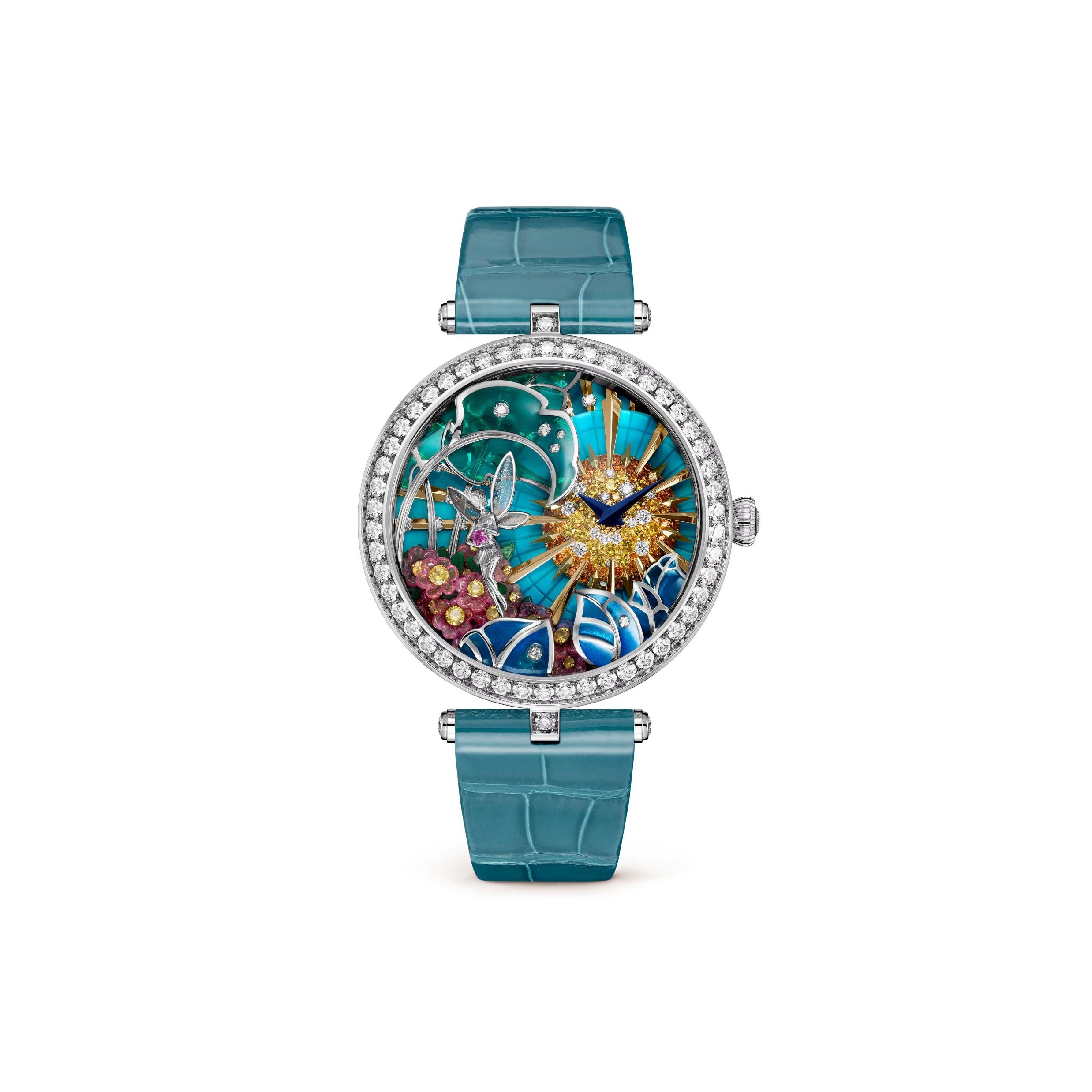 Van Cleef & Arpels Extraordinary Dials Jour Enchante Turquoise