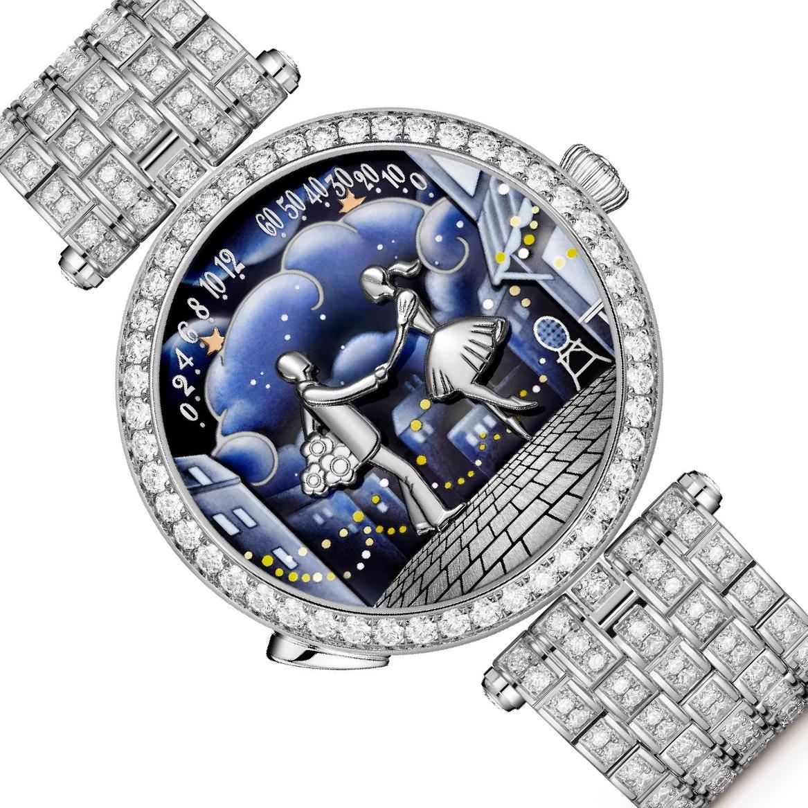 Van Cleef & Arpels Poetic Complications Lady Bal Des Amoureux 18K