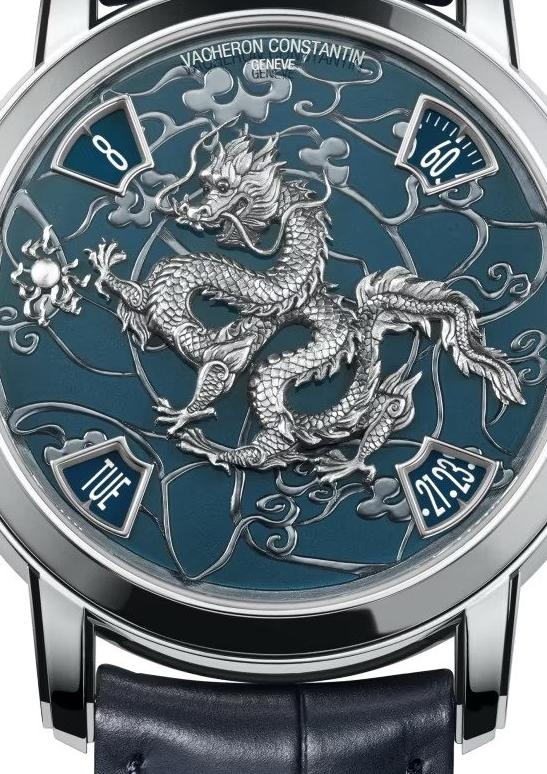Vacheron Constantin Métiers d'Art 86073 Blue Dial, Platinum, 40.0