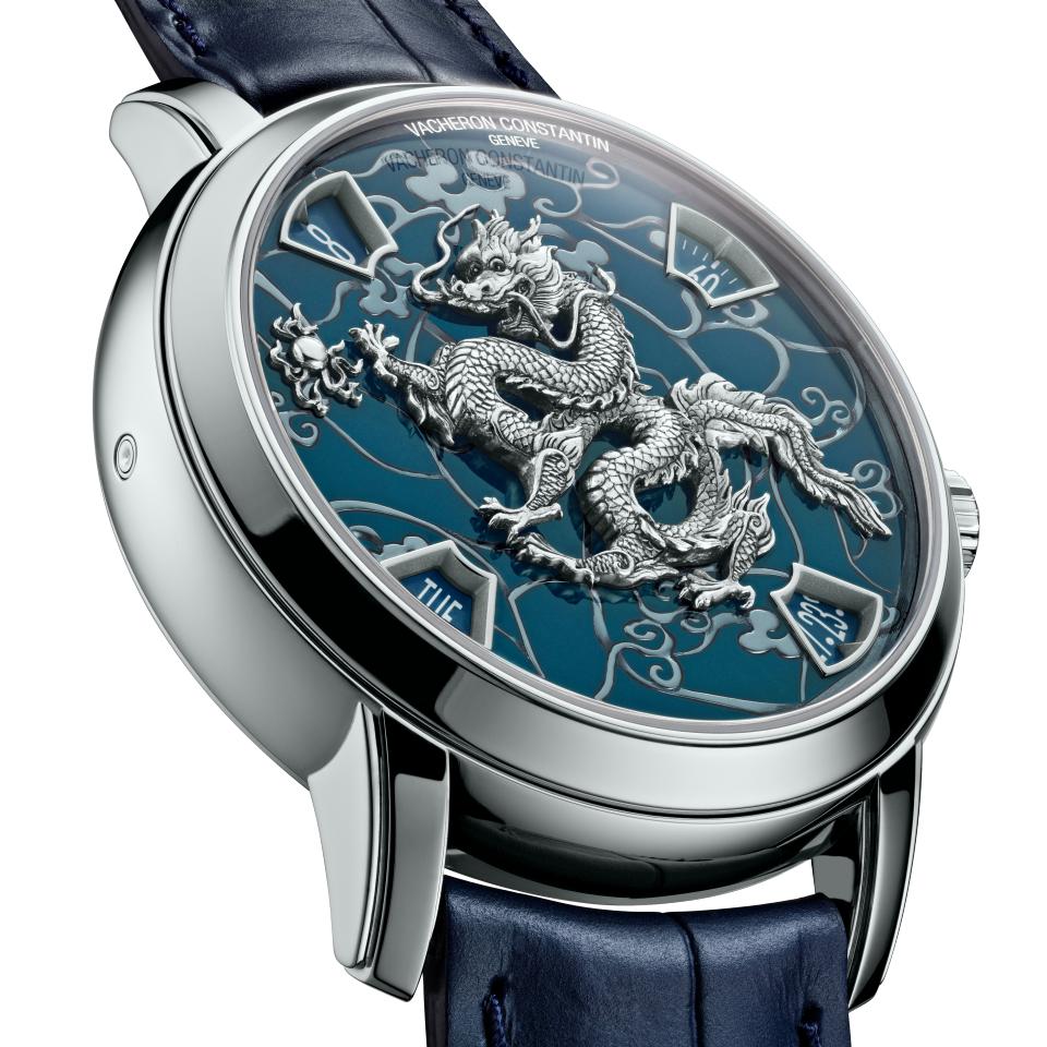 Vacheron Constantin Métiers d'Art 86073 Blue Dial, Platinum, 40.0
