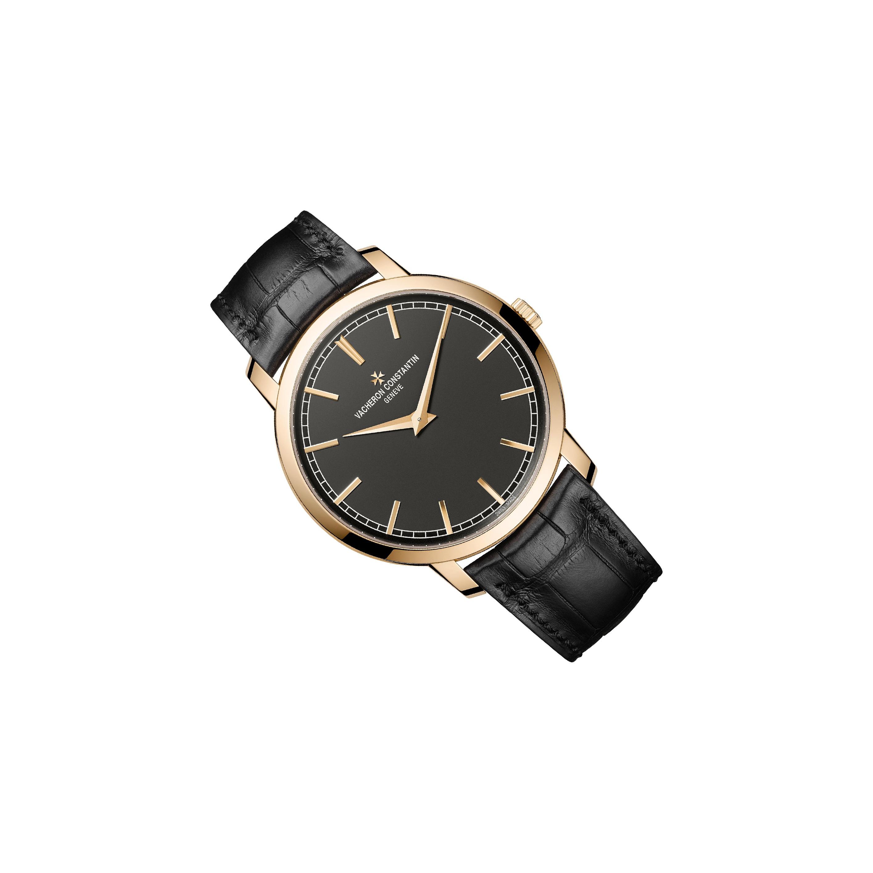 Vacheron Constantin Traditionnelle 43075 Grey Dial, 18kt Rose Gold