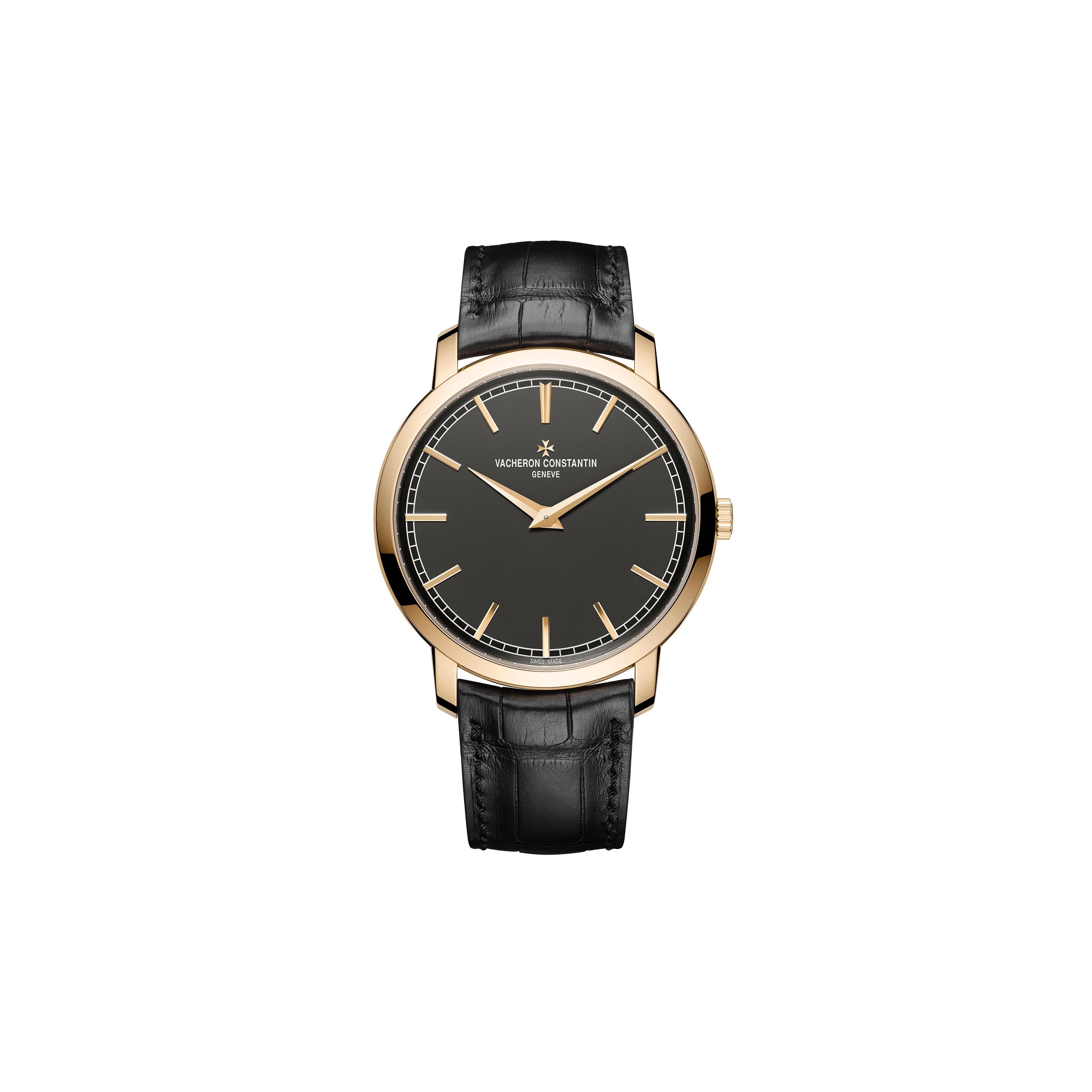 ルカページです。 Vacheron Constantin Traditionnelle 43075 Grey Dial, 18kt Rose Gold