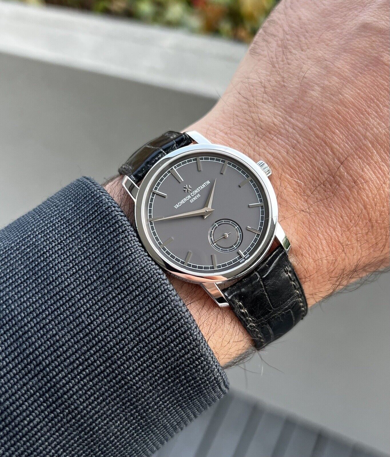 Vacheron Constantin Traditionnelle 82172 Grey Dial, Platinum
