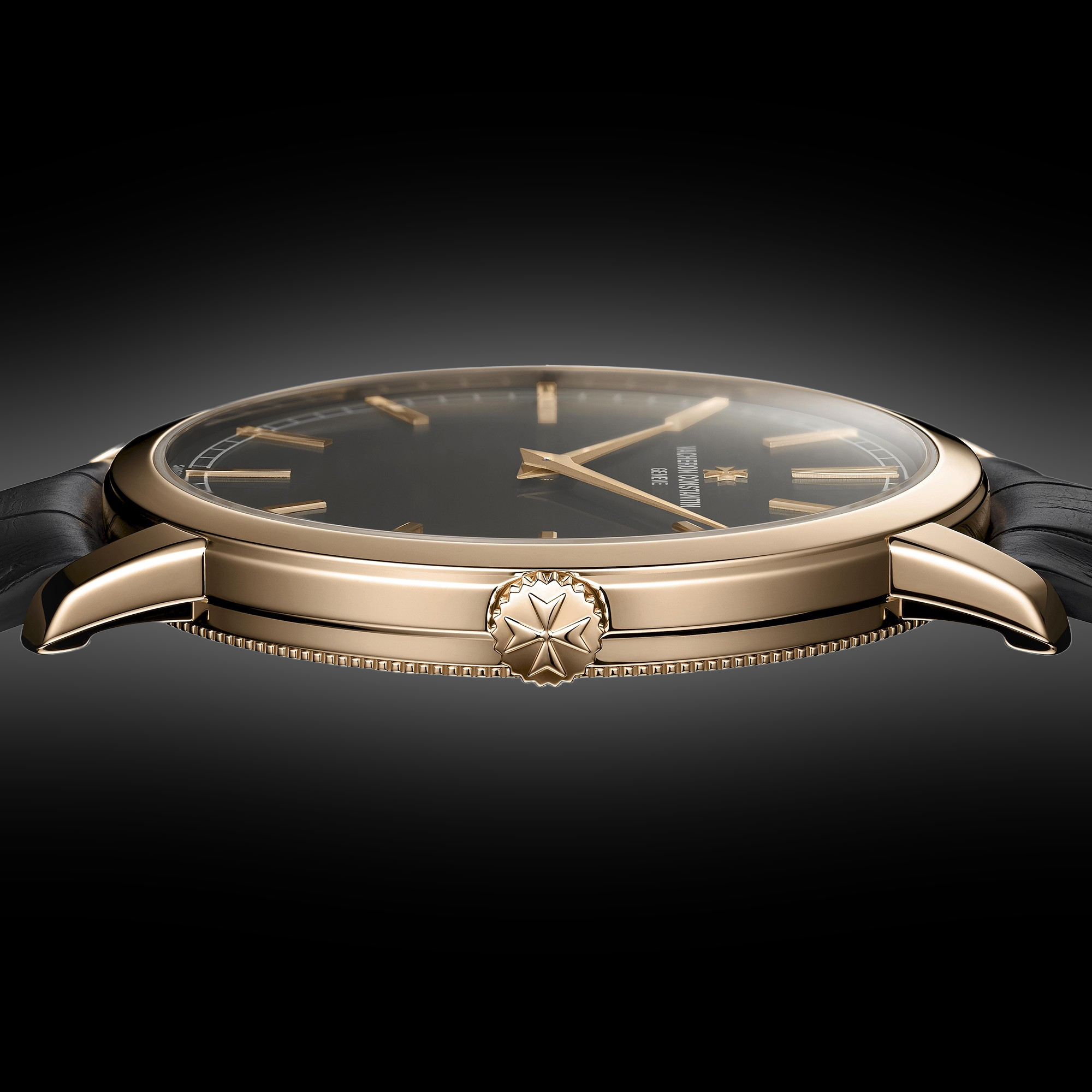 Vacheron Constantin Traditionnelle 43075 Grey Dial, 18kt Rose Gold