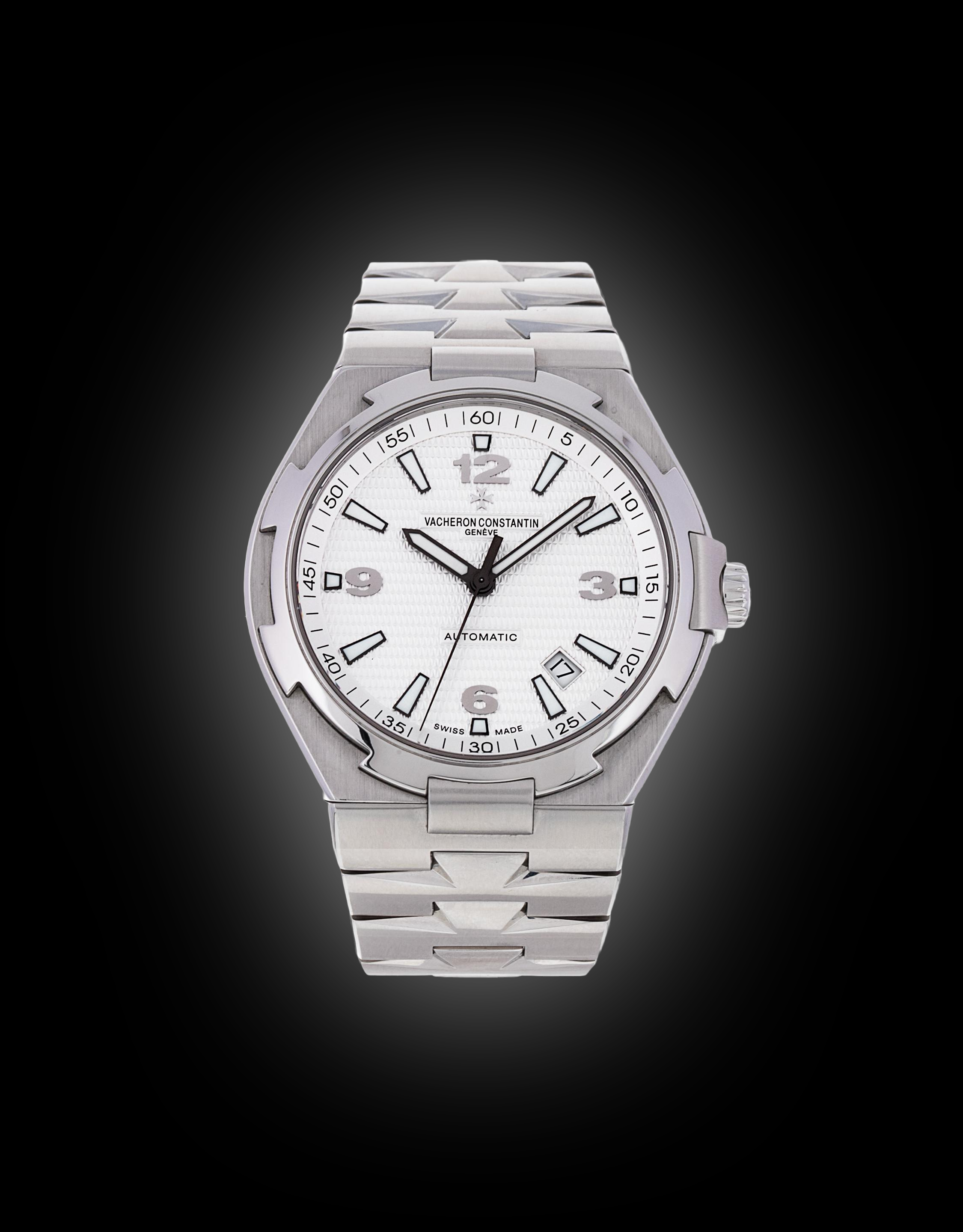 Vacheron Constantin Overseas 47040 Silver Dial, Stainless Steel, 42.0 ...