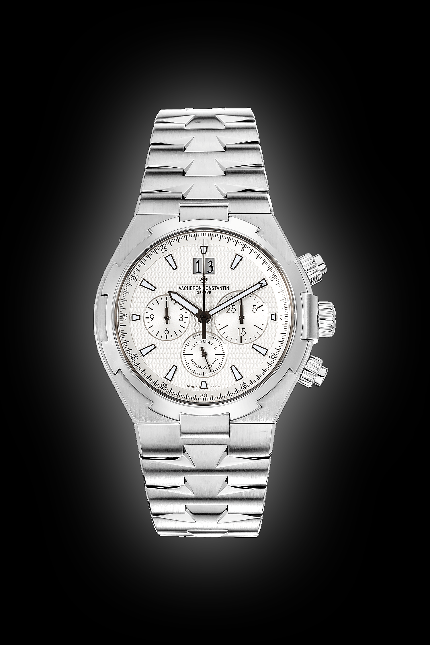 Vacheron Constantin Overseas 49150 Silver Dial, Stainless Steel