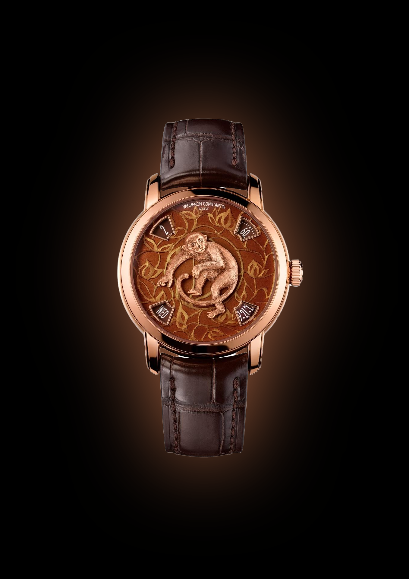 Vacheron Constantin Métiers d'Art 86073 Bronze Dial, Pink Gold