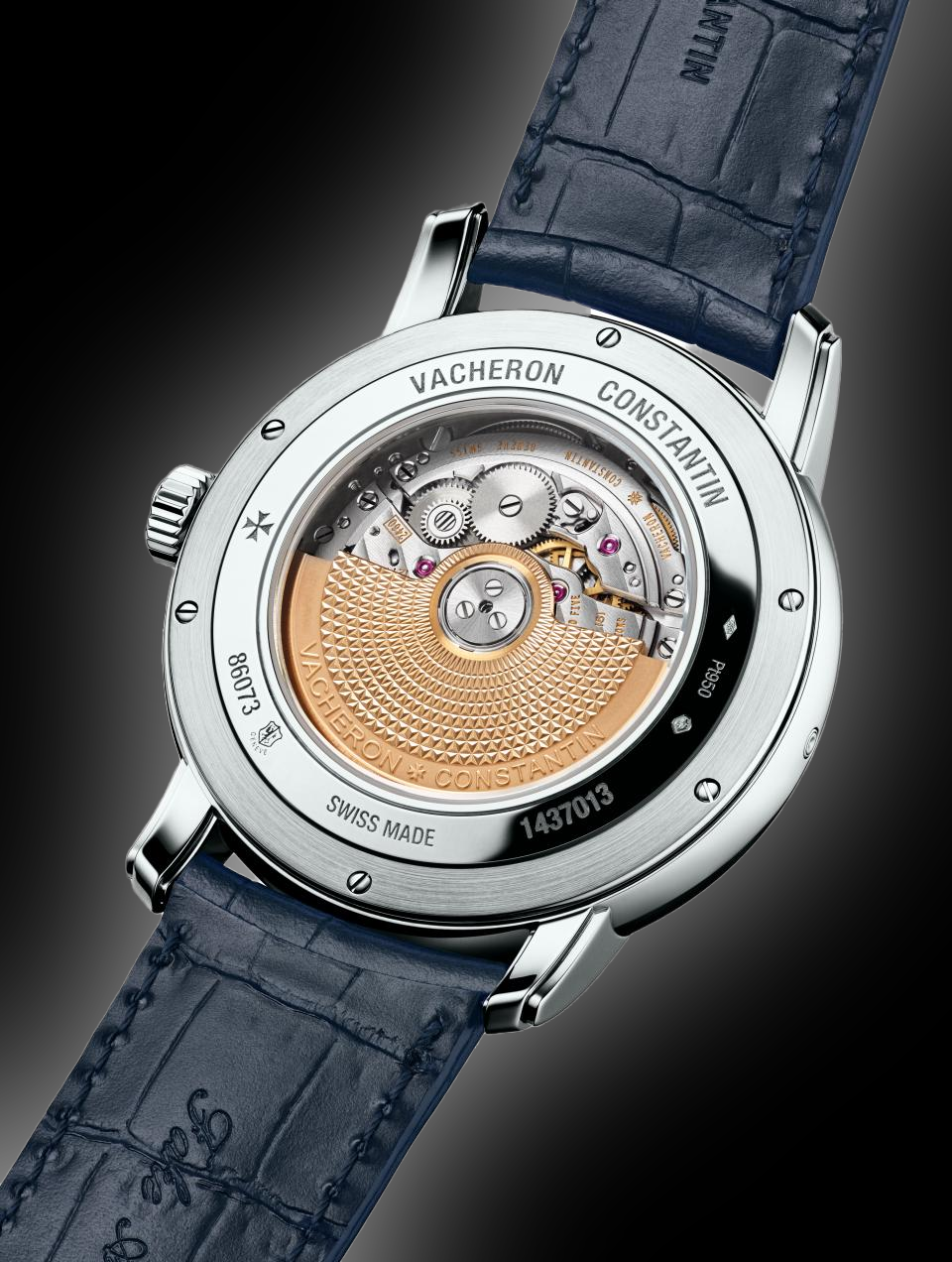 Vacheron Constantin Métiers d'Art 86073 Blue Dial, Platinum, 40.0