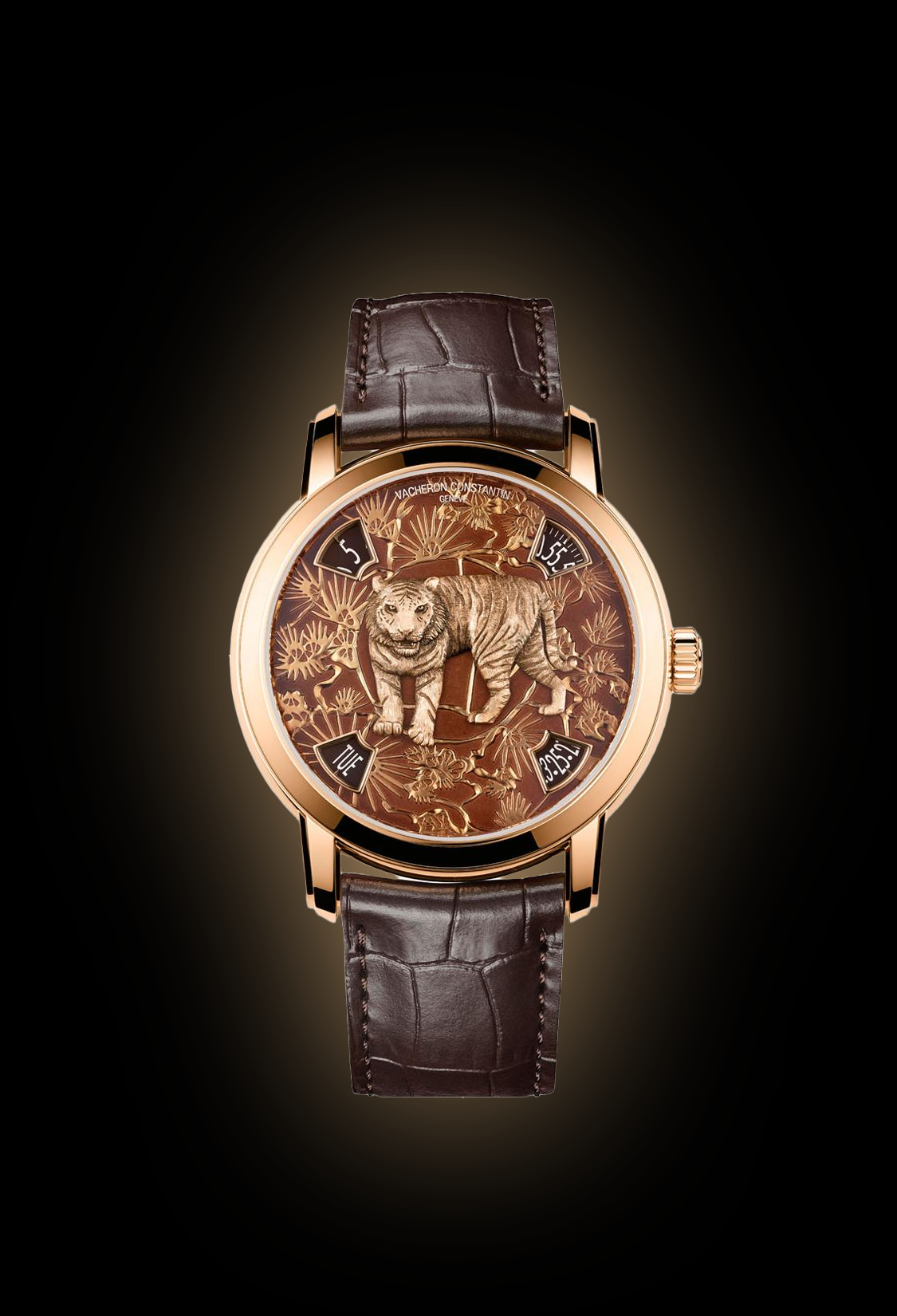 Vacheron Constantin Métiers d'Art 86073 Red Dial, Pink Gold, 40.0
