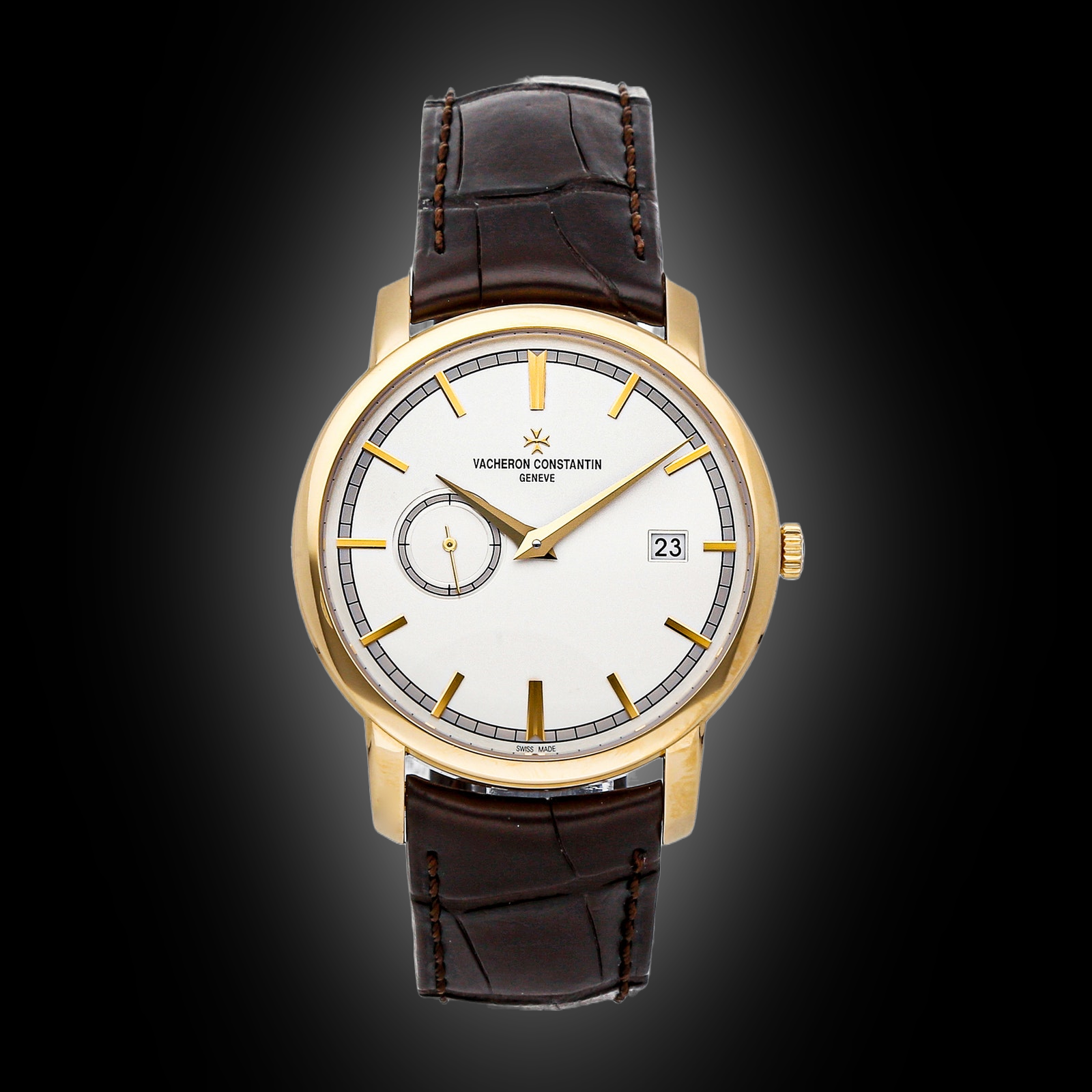 Vacheron Constantin Traditionnelle 87172 Silver Dial, Yellow Gold