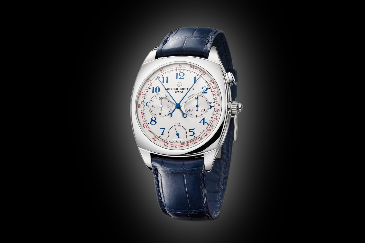 Vacheron Constantin Cushion Case Chronograph Harmony Dual Time