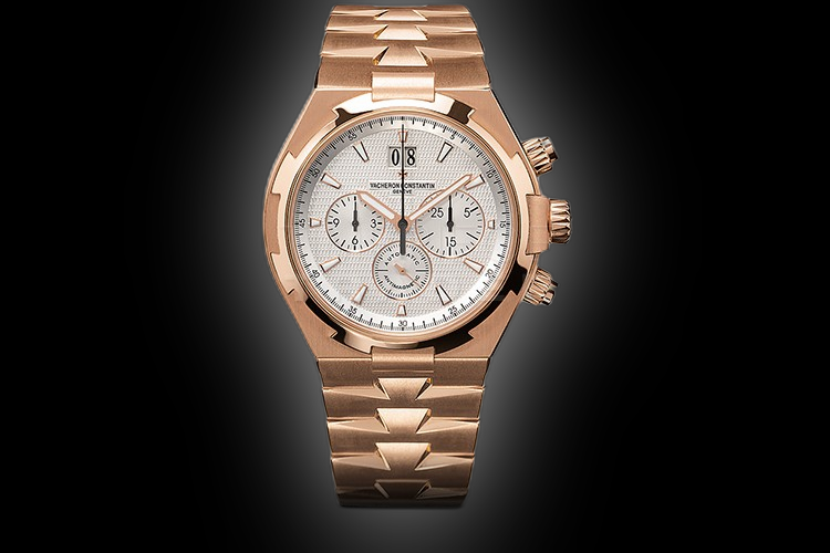 Vacheron Constantin Overseas 49150 Silver Dial, Pink Gold, 42.0 mm