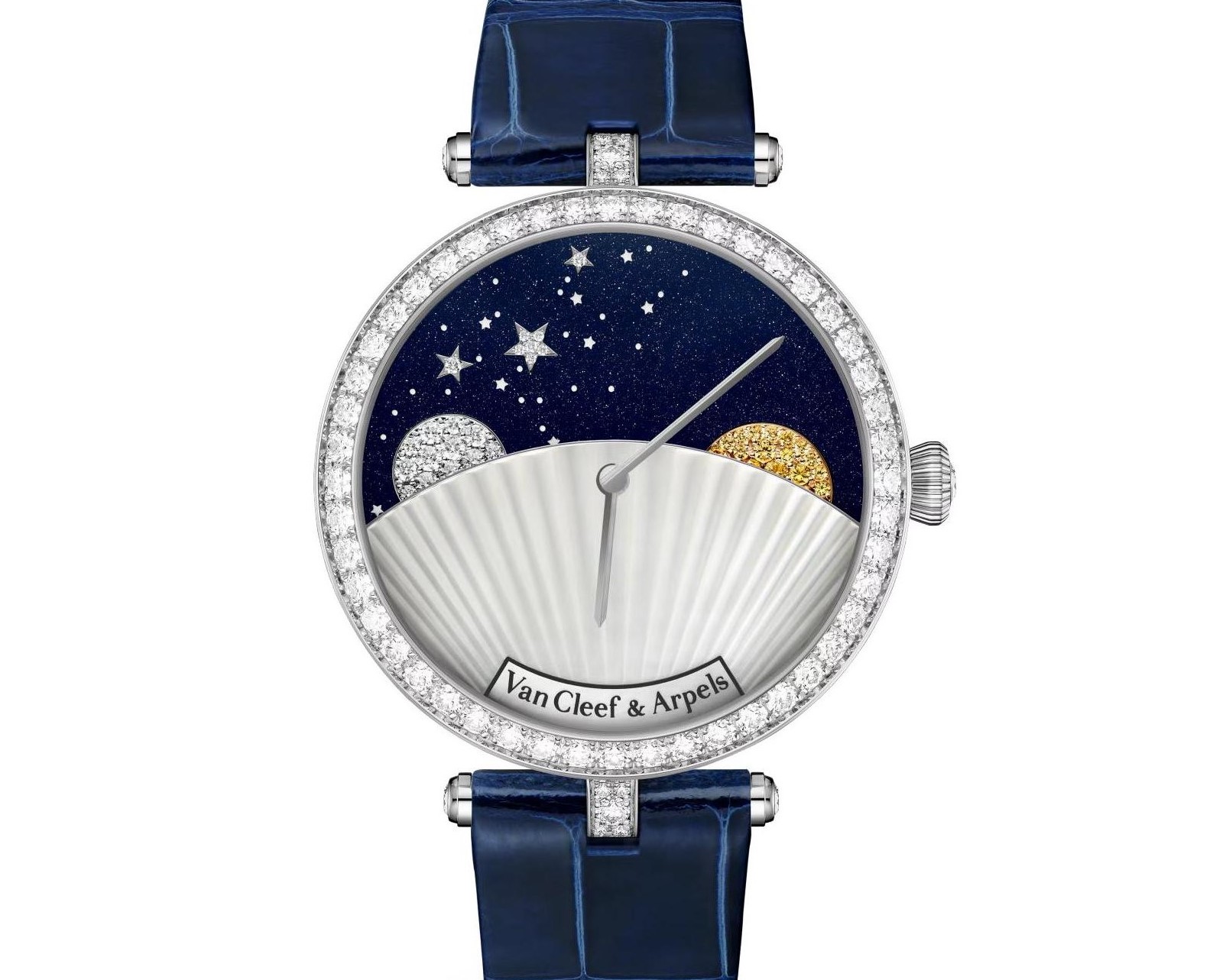 Van Cleef & Arpels Poetic Complications Lady Jour Nuit Blue 