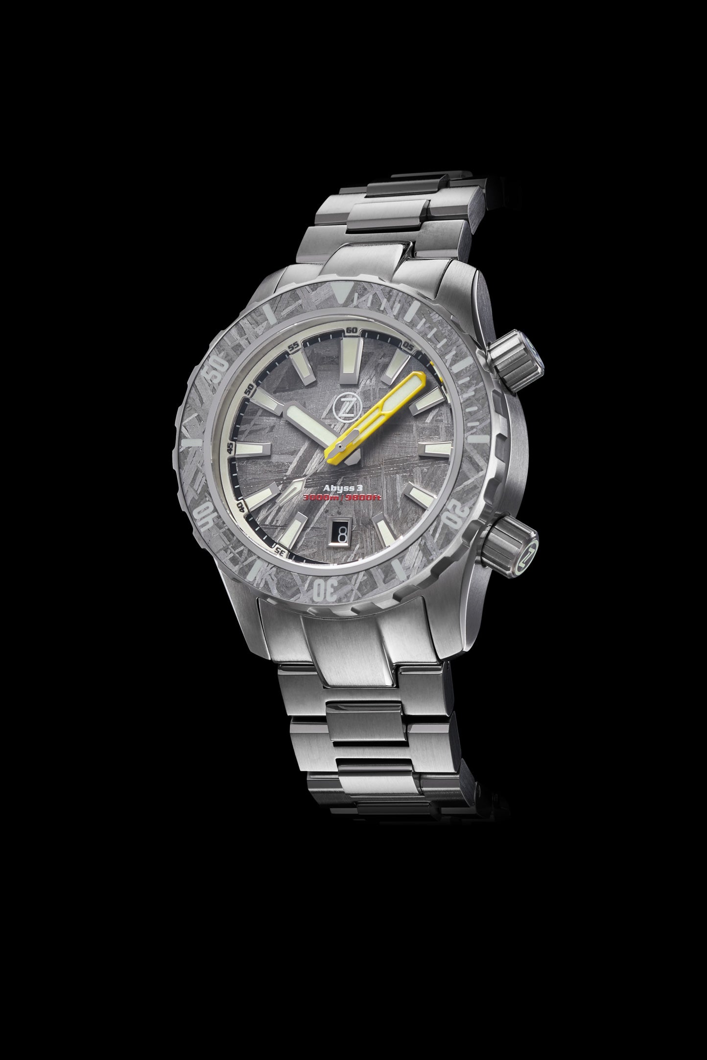 Zelos Abyss 3 3000 m Automatic, Midnight Blue Fume Dial, Ceramic