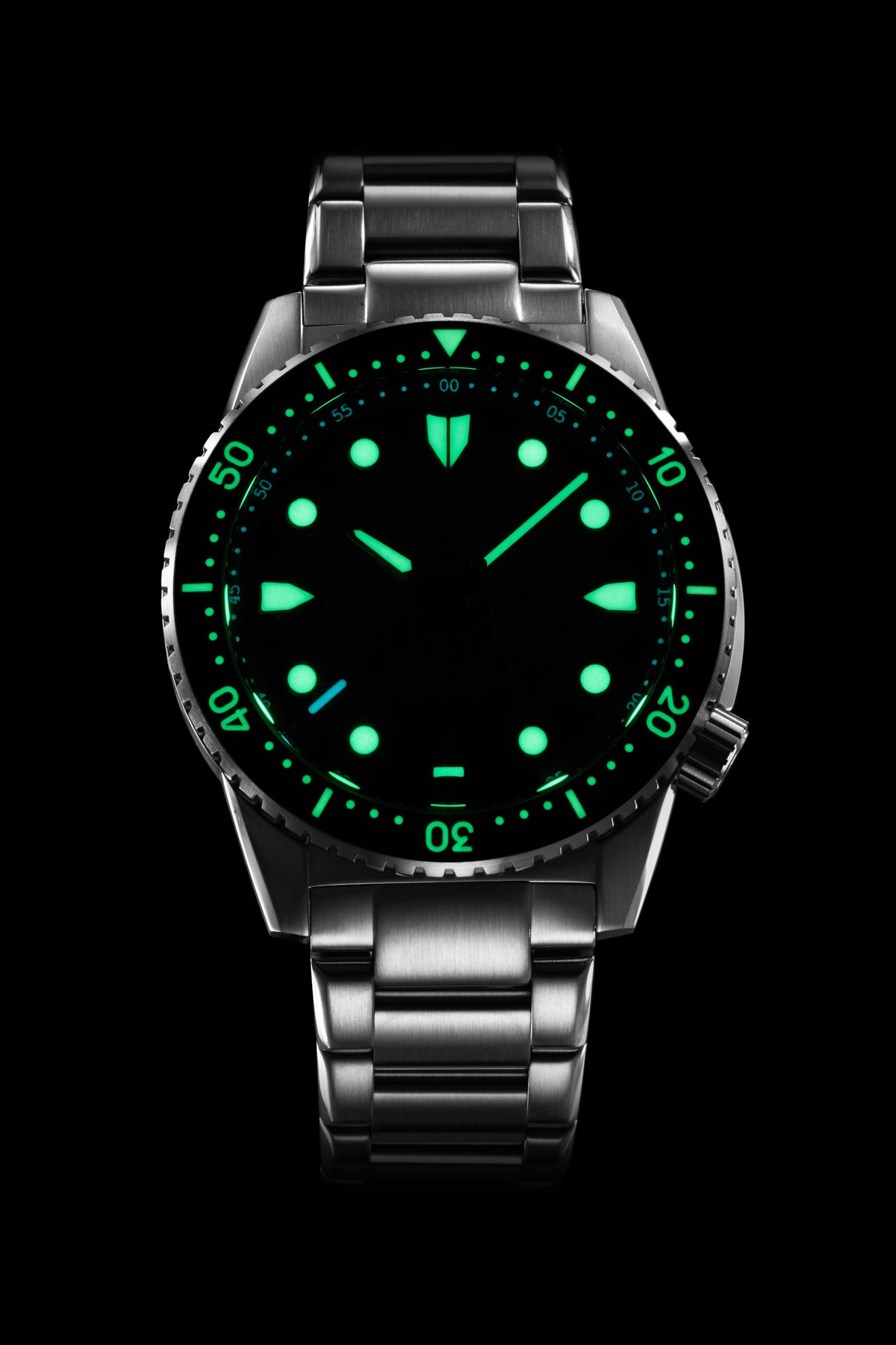 mako Zelos Mako 300 m Diver, Raindrop Gold Carbon Dial, Stainless