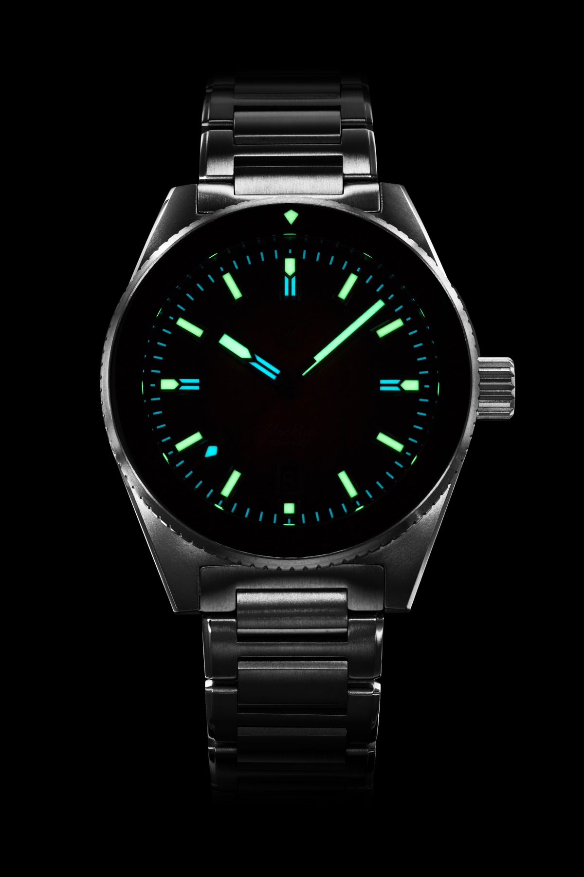 Zelos Blacktip 200 m Ceramic, Coal Black Dial, Titanium, 41 mm