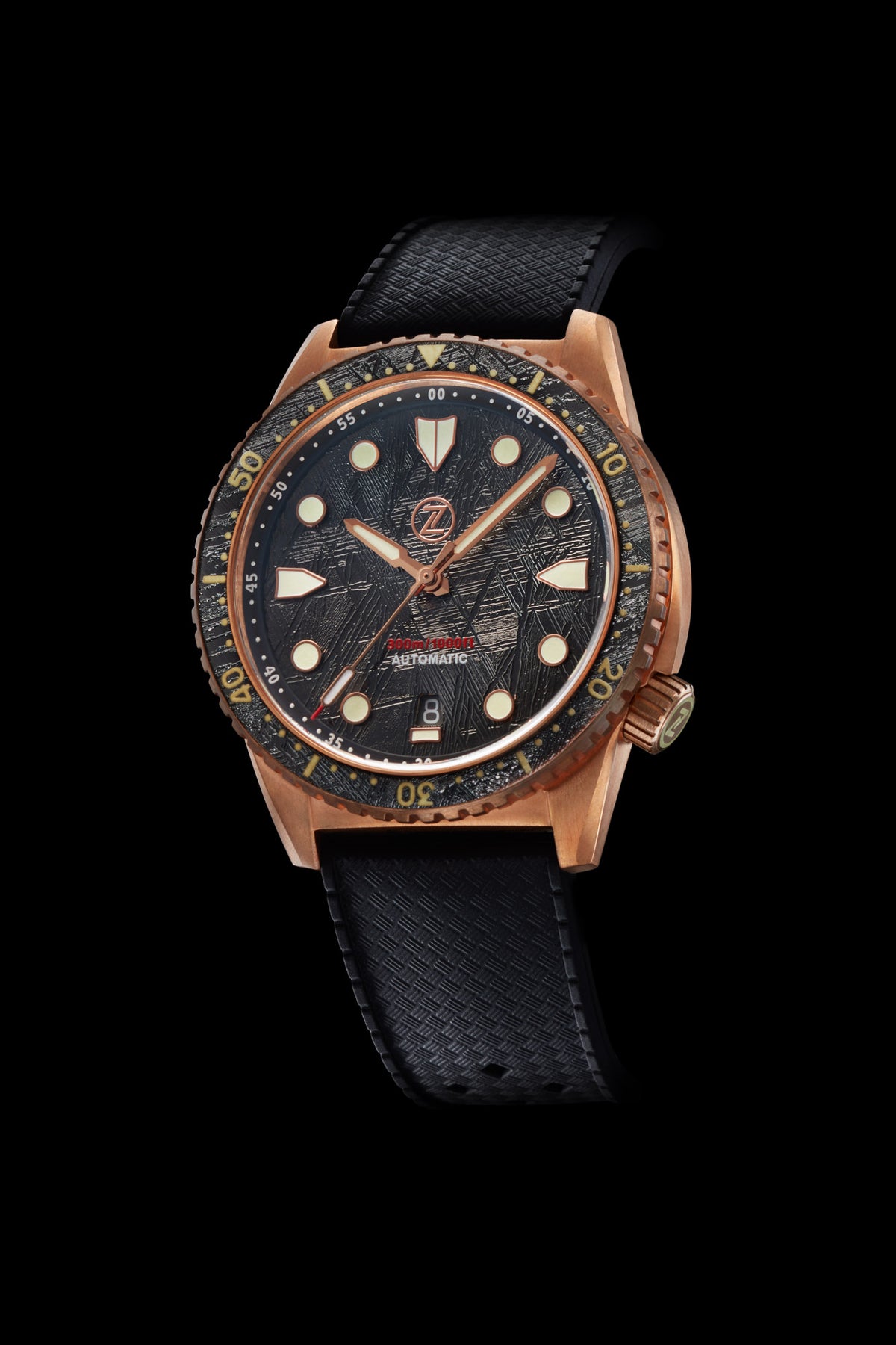 Zelos Mako V3 300 m Ceramic, Bronze, Stainless Steel, 300 m