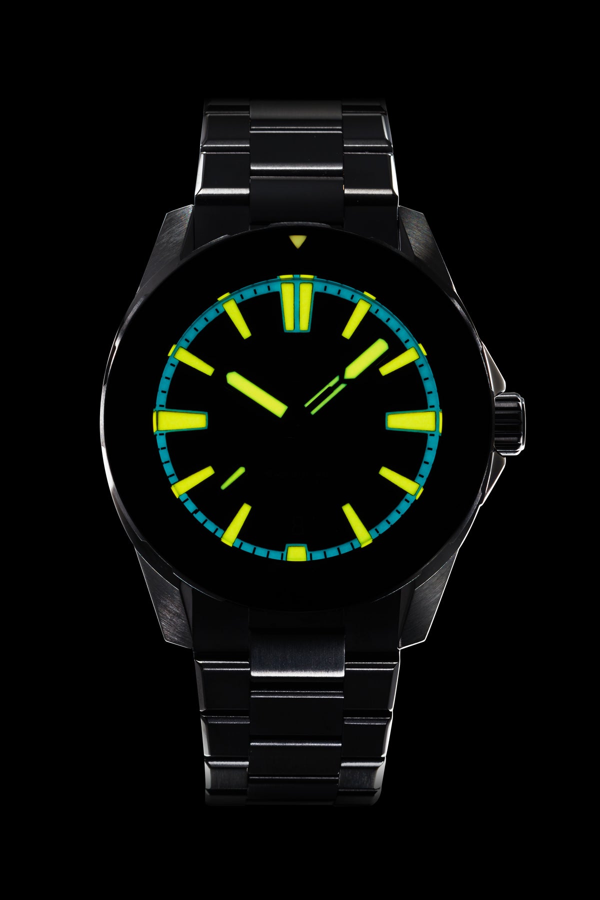 Zelos The Swordfish 40 mm Diver DLC Meteorite, Gunmetal Dial